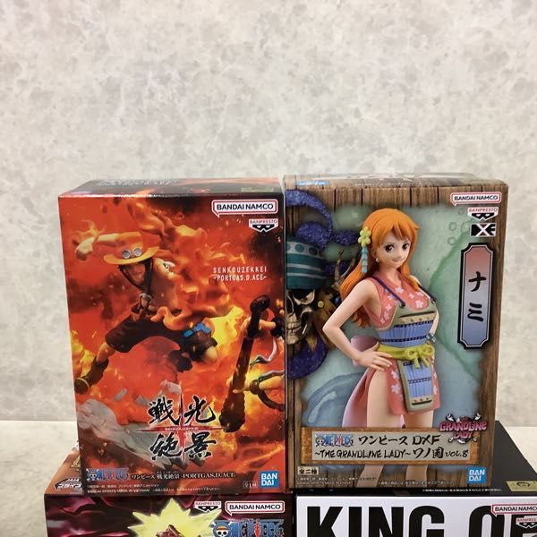 1円〜 未開封含 ONE PIECE KING OF ARTIST サンジ ワノ国、BATTLE