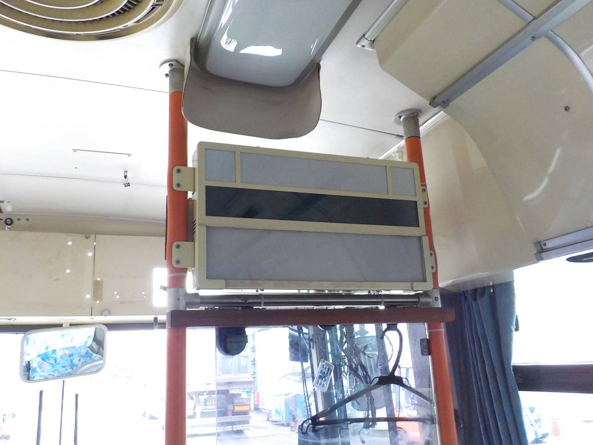 バス 路線バス 株 オージ RL-31C つぎとまります 急ブレーキにご注意 
