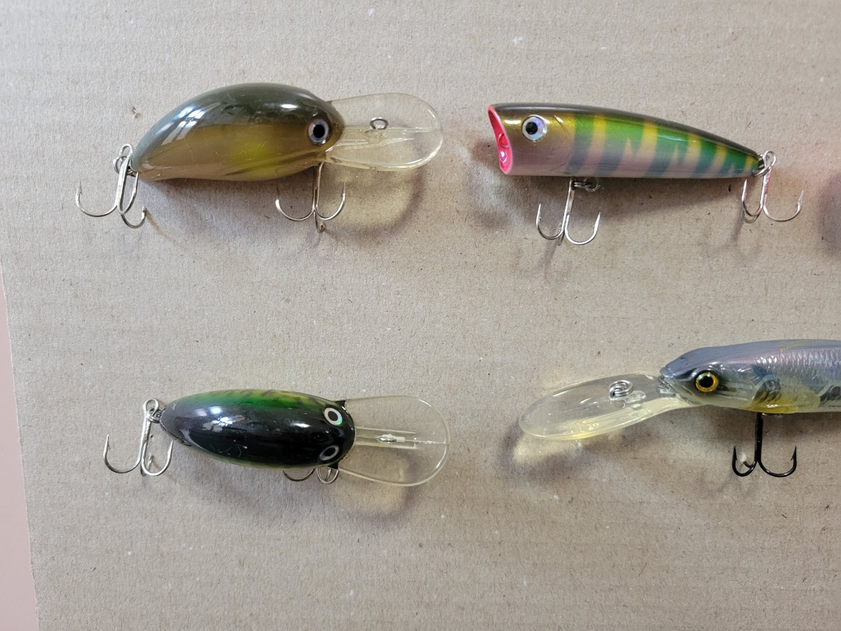 ① 【 まとめ売り 】 ルアー フック ジグ 釣具 釣り針 22点セット