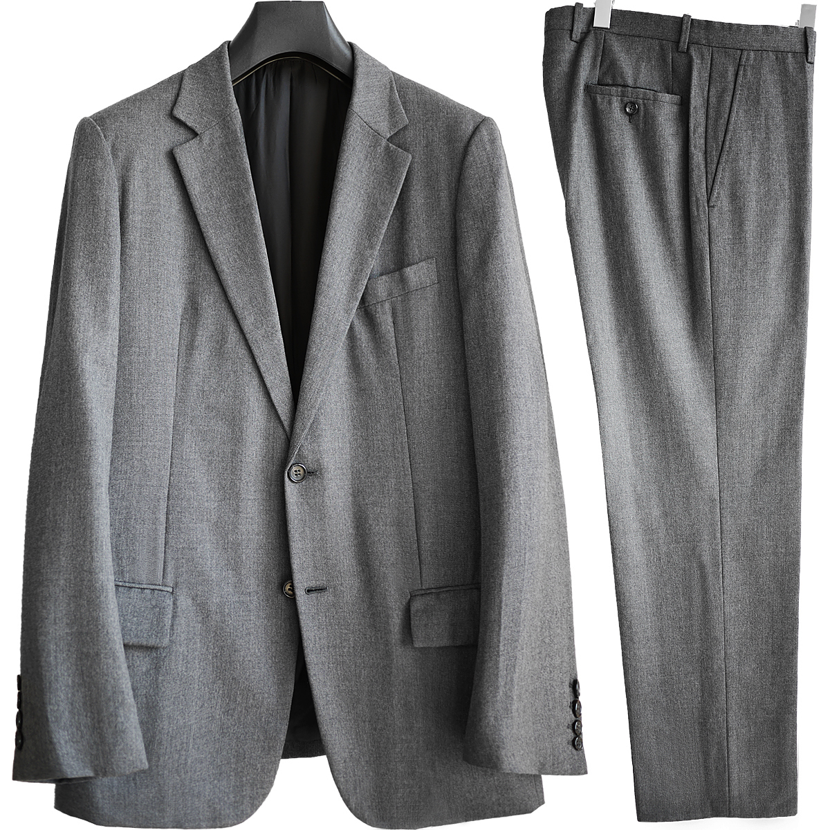 正規品 ジルサンダー JIL SANDER ウールギャバジン セットアップスーツ ジャケット パンツ スラックス