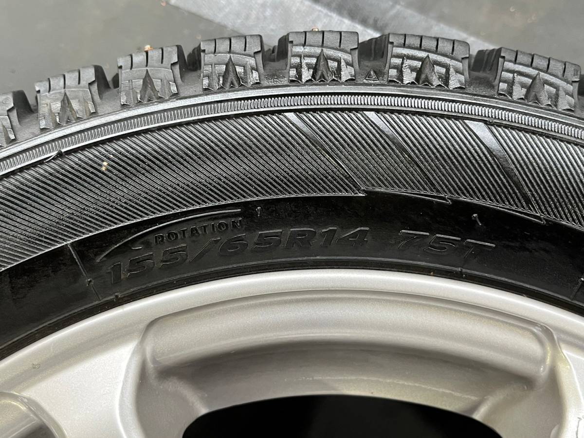 旭川発☆最落なし!【ムーヴ等】スパイクタイヤ Hankook Winter Pike