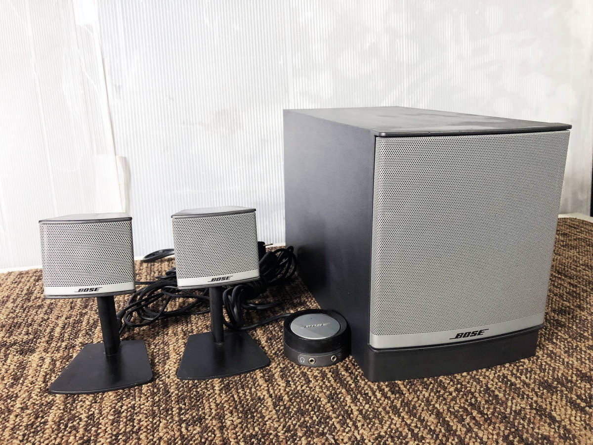 BOSE Companion3 Series II スピーカーシステム パソコン接続音出し