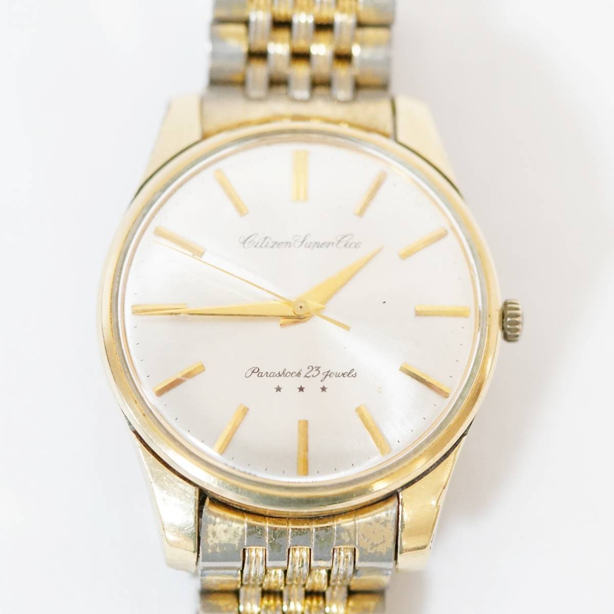 C121】 アンティーク CITIZEN シチズン Super Ace スーパーエース 