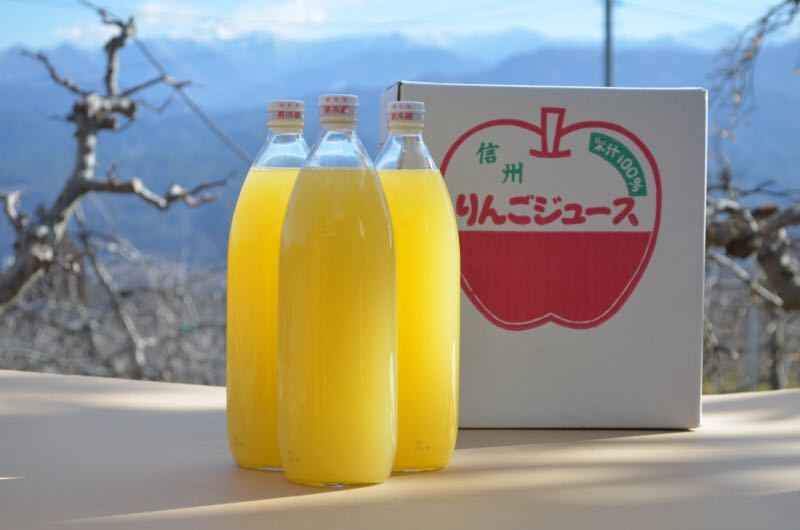 100%りんごジュース6本入り 2022年12月製造アウトレット品