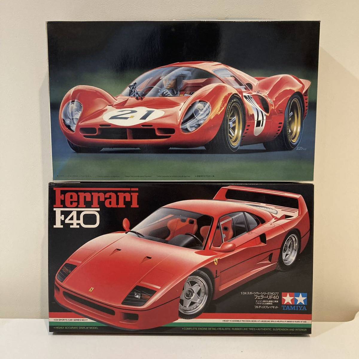 1⁄24 未組立 フジミ プラモデル タミヤ フェラーリ F40 フジミ模型 