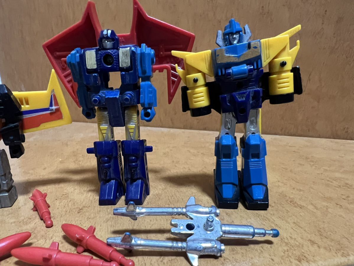 タカラ ミクロマン ミクロロボット7 ダイアクロン 当時物 戦隊 勇者 超