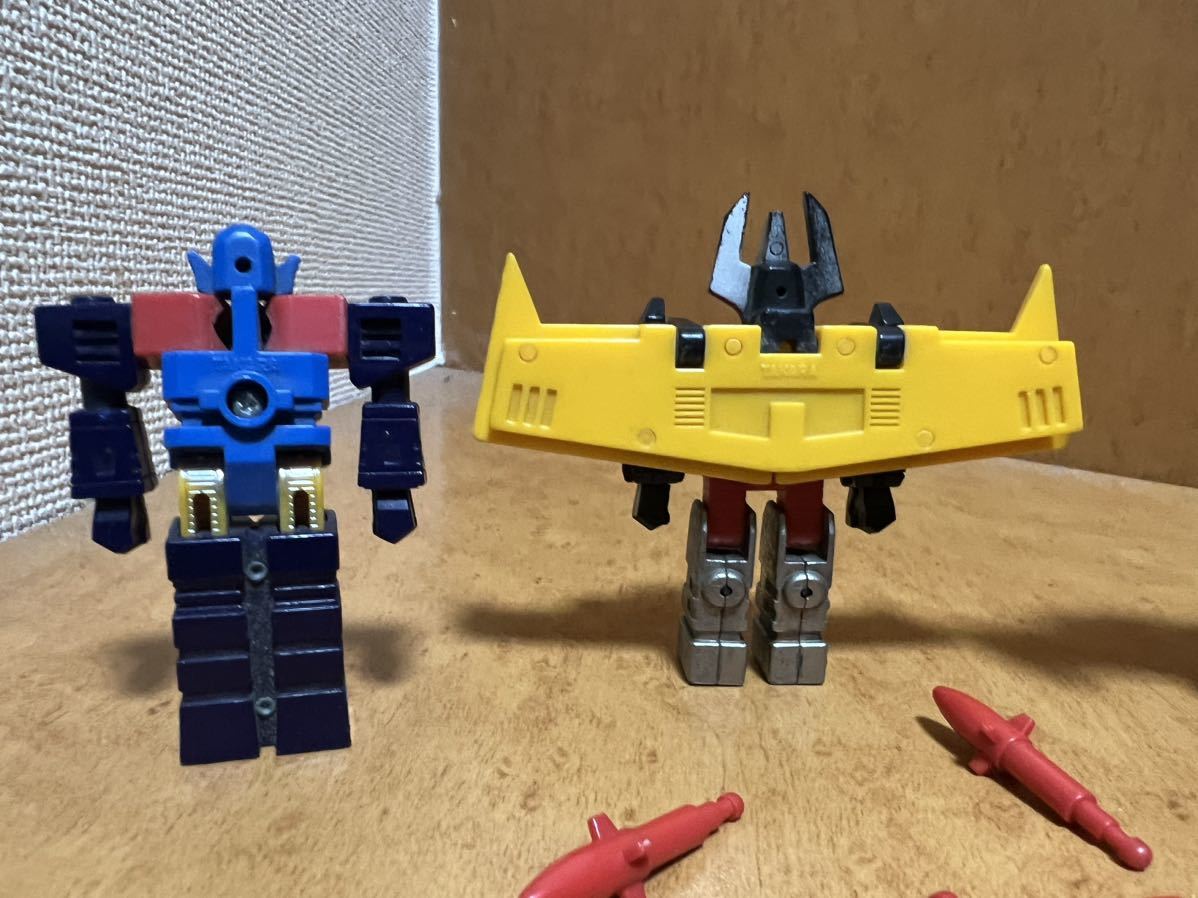 タカラ ミクロマン ミクロロボット7 ダイアクロン 当時物 戦隊 勇者 超