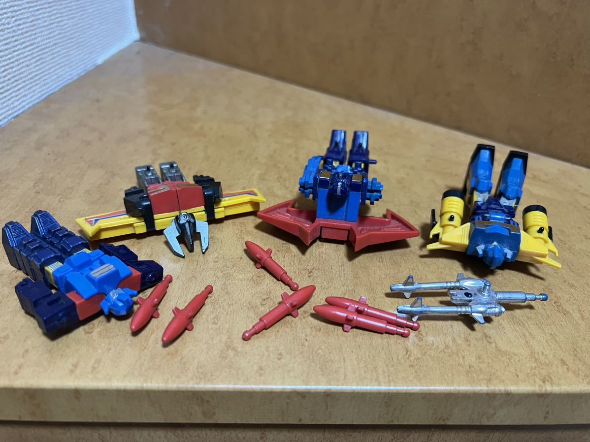 タカラ ミクロマン ミクロロボット7 ダイアクロン 当時物 戦隊 勇者 超