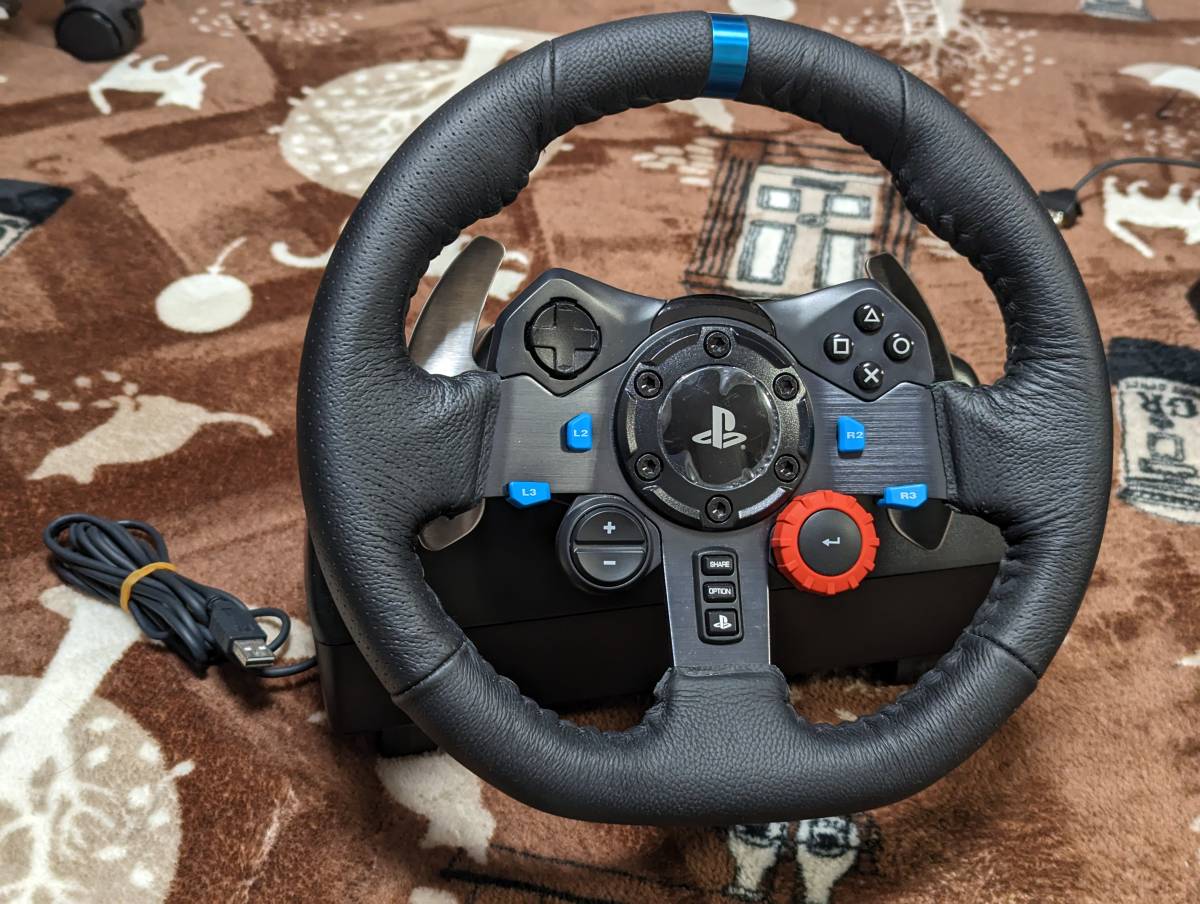 ペダルほぼ新品)ロジクール G29 ドライビングフォース ハンコン 箱付き 