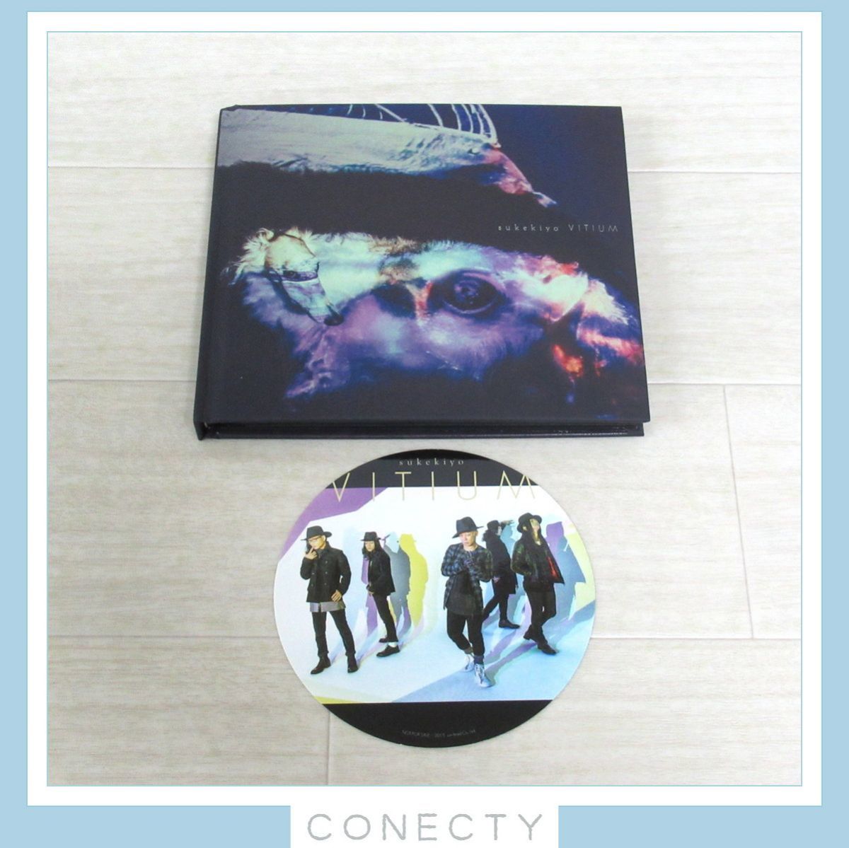 【良品】2CD＋Blu-ray sukekiyo スケキヨ VITIUM [PZSK-007〜9] 通販限定初回盤 通販限定盤 Dir en grey 京【K3【SP