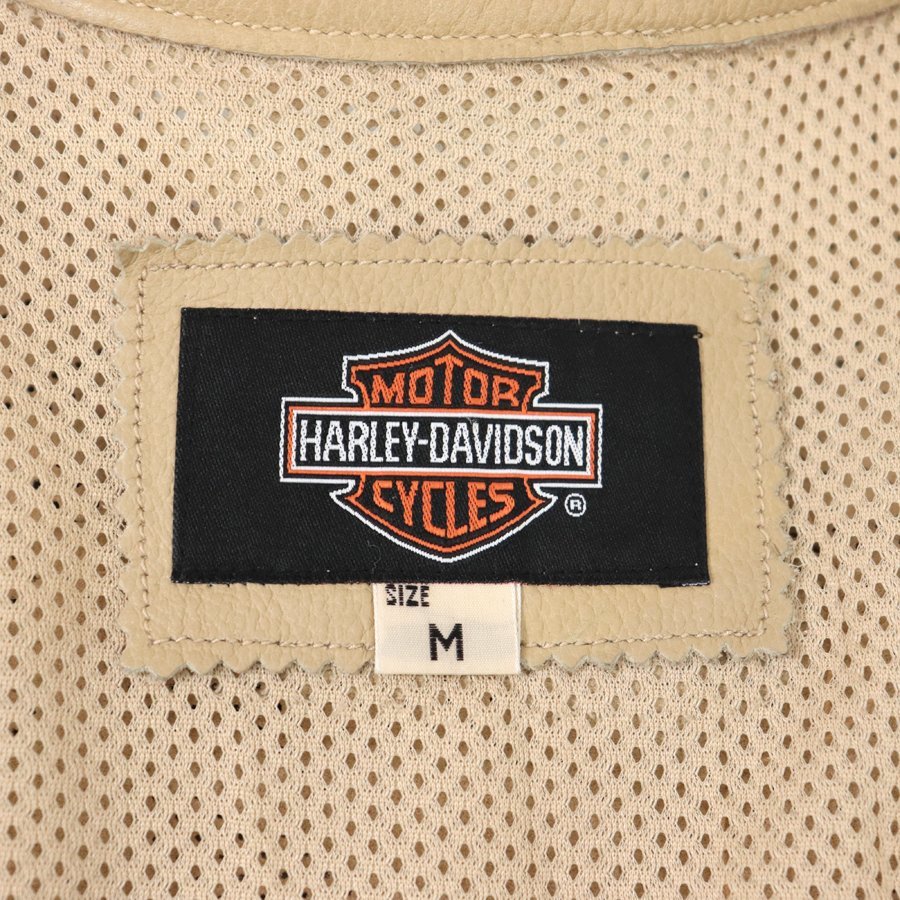 美品 正規品 HARLEY-DAVIDSON ハーレーダビッドソン ワッペン付 