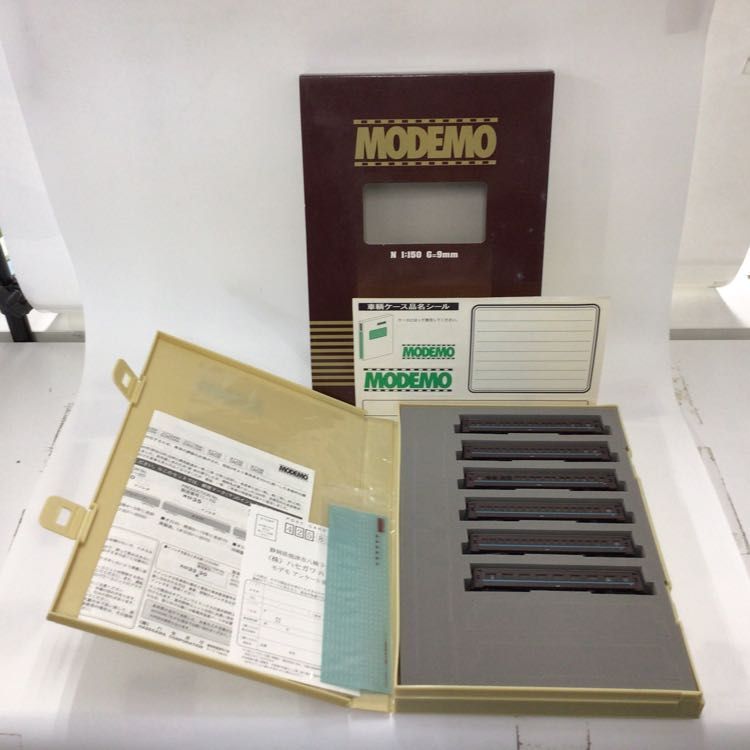 1円〜 MODEMO Nゲージ NS108 国鉄20m級 旧形客車 二等車 セット 【公式