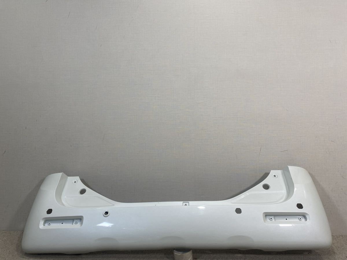 MK53S スペーシア 純正 リアバンパー 71811-79R (ZVR ピュアホワイトパール) F0426-6