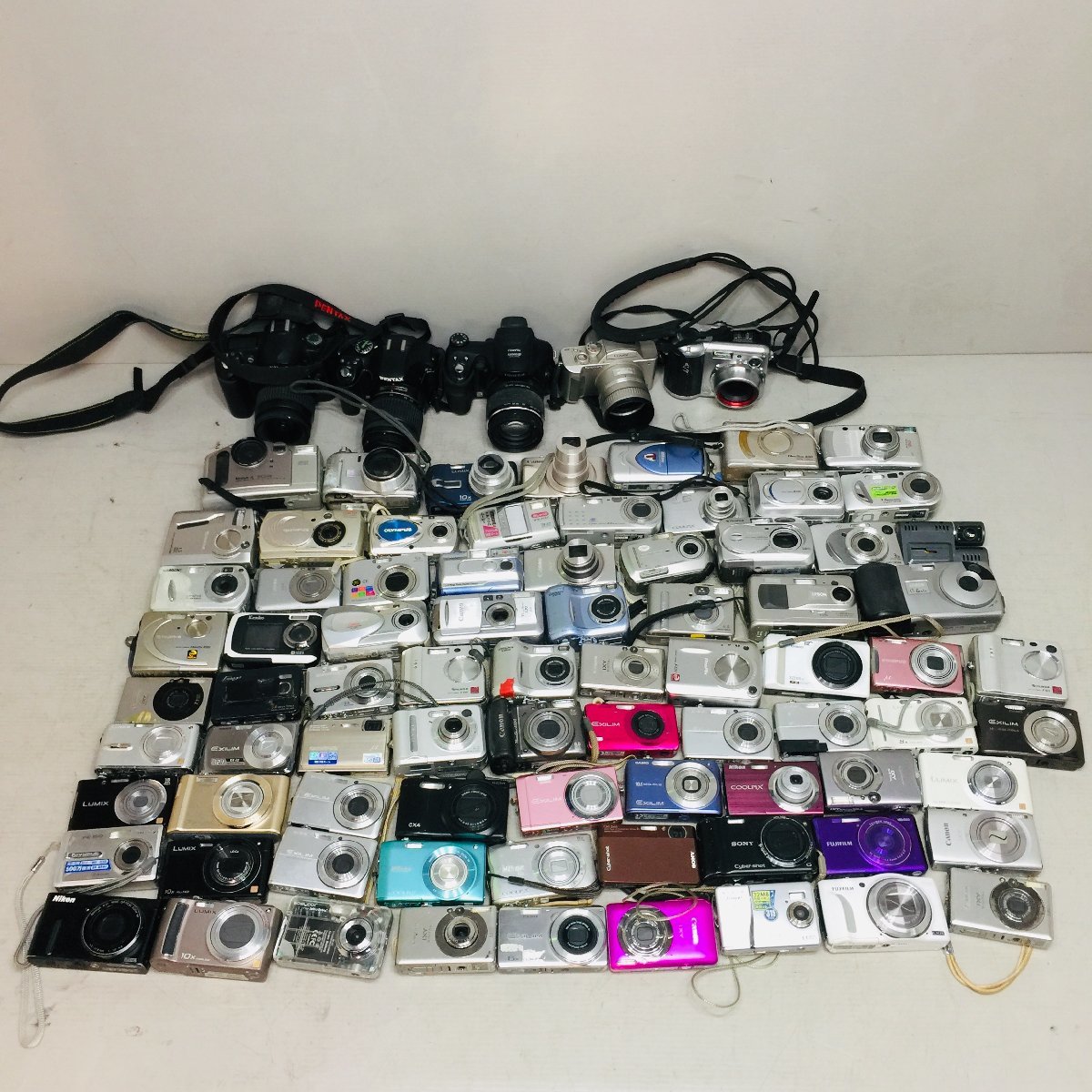 Canon デジタルカメラ 3台セット 全てジャンク品　部品取りまとめ売り △【ジャンク品】Canon Nikon SONY など コンパクト デジタルカメラ