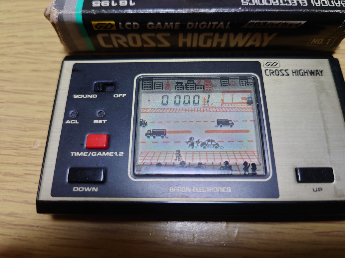 バンダイ LCDゲーム クロスハイウェイ CROSS HIGHWAY 【公式通販】