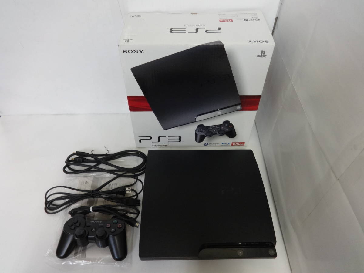 注意事項必読 R792 ゲーム ジャンク PS3 CECH-2000A 120GB ブラック ソニー