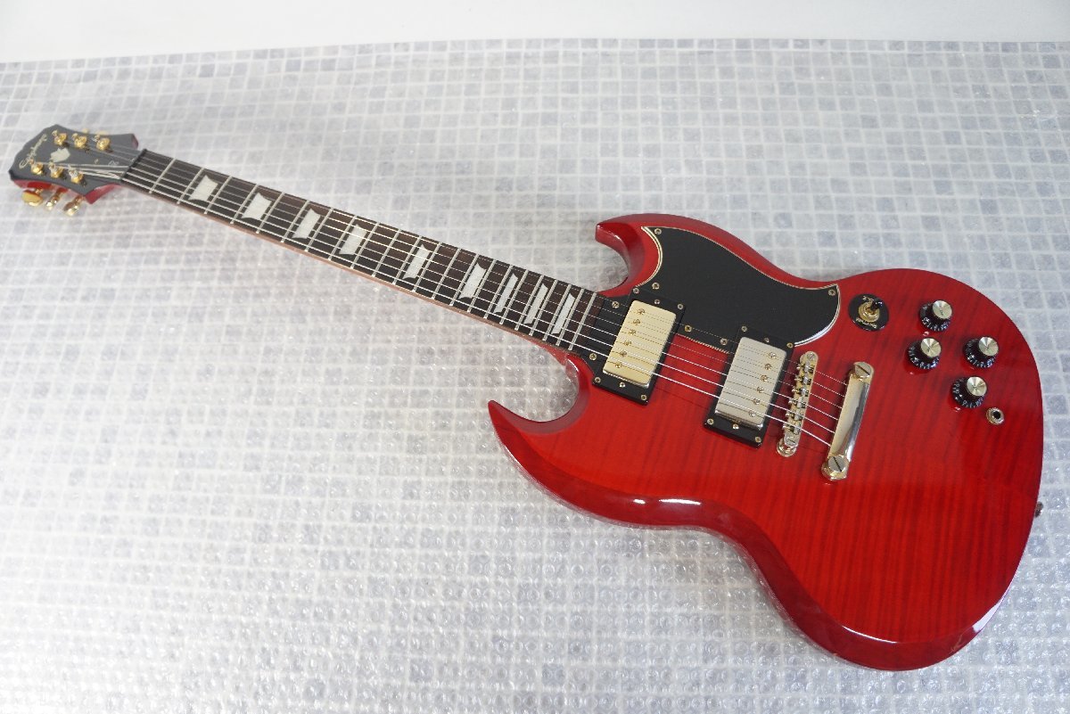 QS][MS038817] Epiphone エピフォン CS Limited Edition SG フレイム