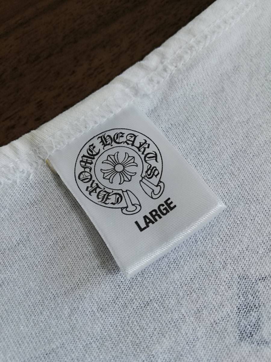 ★送料無料★クロムハーツ★タンクトップ★トップス★オールドイングリッシュ★クロス★ホースシュー★ホワイト★