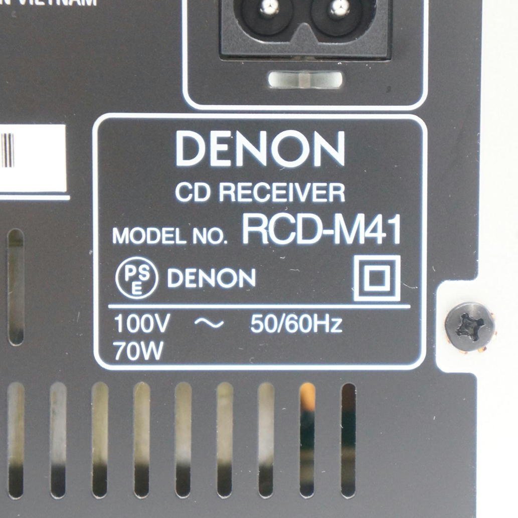 1円【一般中古】DENON デノン/CDレシーバー/RCD-M41/09 【公式通販】