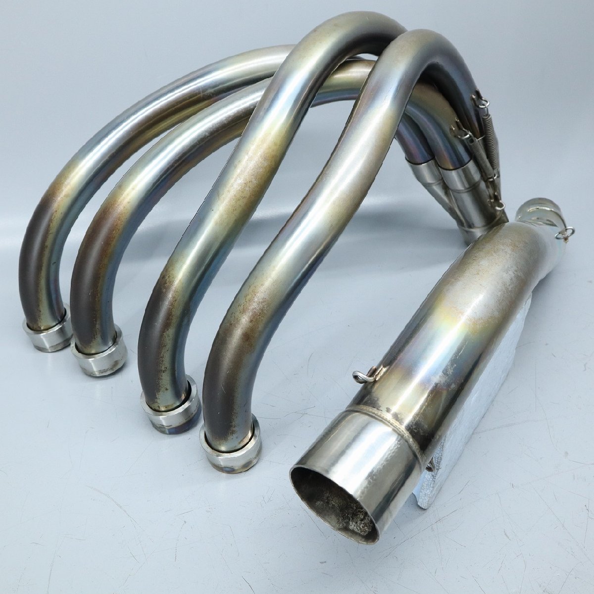☆ZRX1100から取り外し☆ マフラー☆ サイレンサー☆STRIKER HYPER
