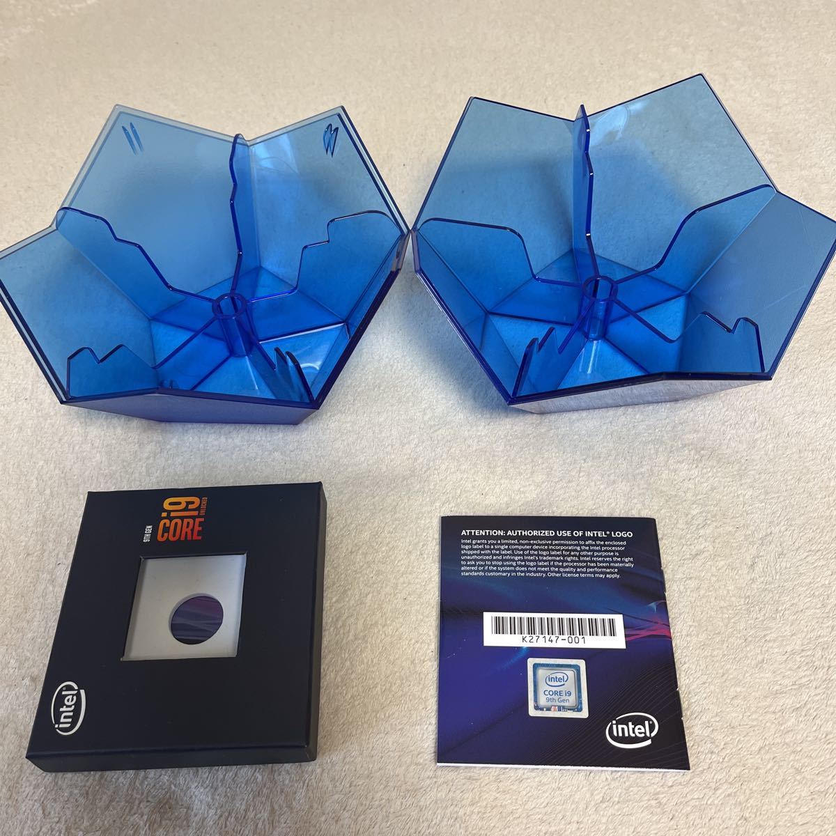 Intel Core i9 9900K BOX付き ☆インテル Core i9 9900K BOX 