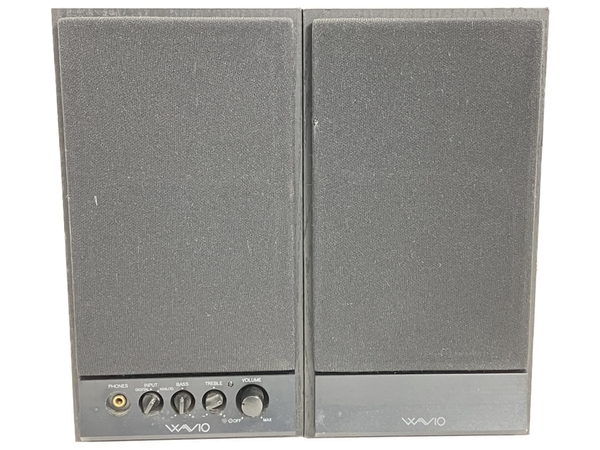 ONKYO WAVIO GX-D90 アンプ内蔵スピーカー 15W+15W ブラック 音響機材 オーディオ 中古 W7517280