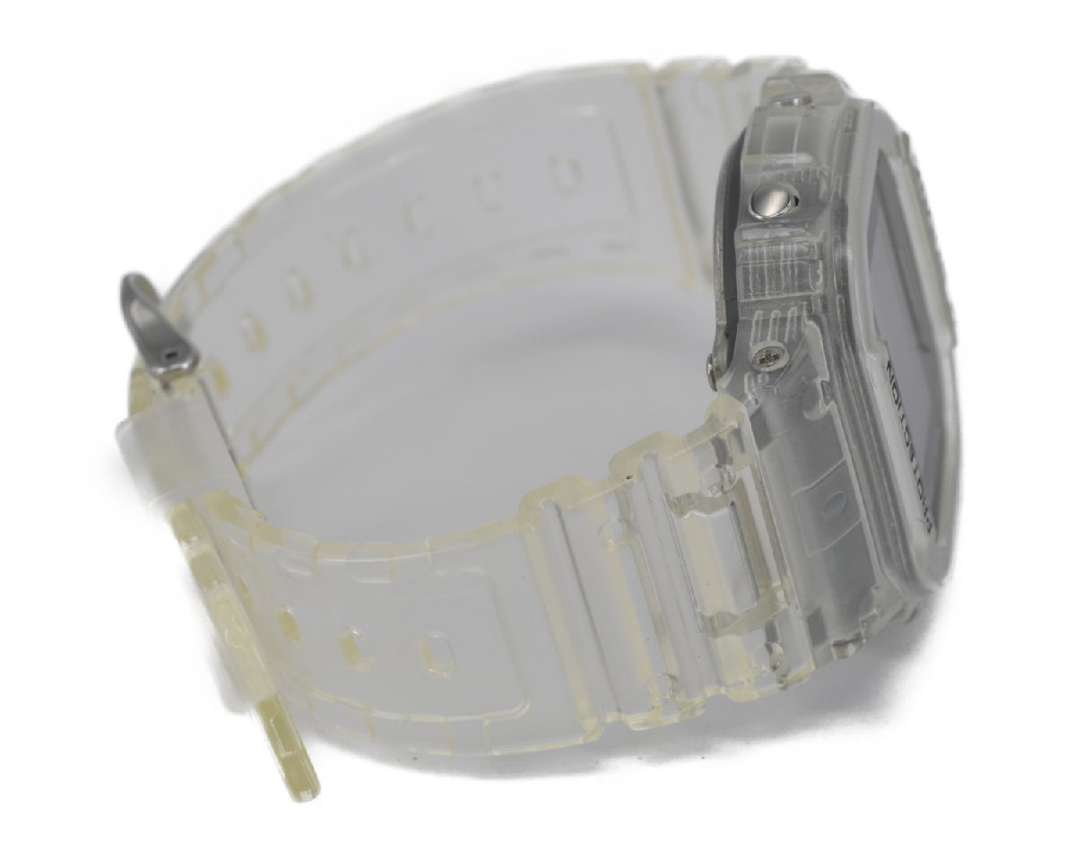 極美品] 稼働品【CASIO】カシオ G-SHOCK DW-5600SKE-7JF スケルトン 