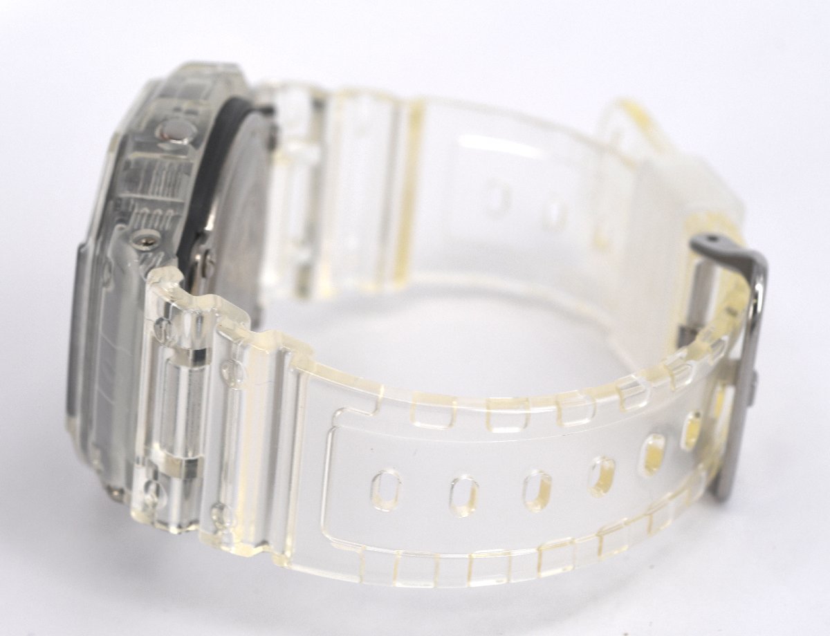 極美品] 稼働品【CASIO】カシオ G-SHOCK DW-5600SKE-7JF スケルトン 