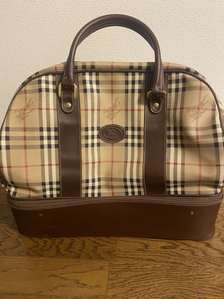 BURBERRY バーバリー ボストンバッグ 2way 