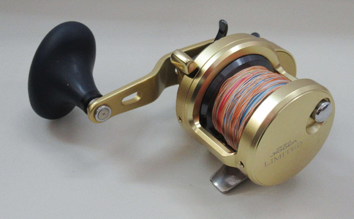 ☆SHIMANO　シマノ　14　OCEA JIGGER LIMITED　オシアジガー リミテッド　1501HG　ベイトリール　03228　左ハンドル