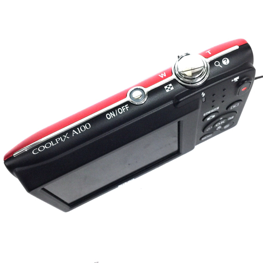 Nikon COOLPIX A100 コンパクトデジタルカメラ 動作確認済 レッド QV045-15