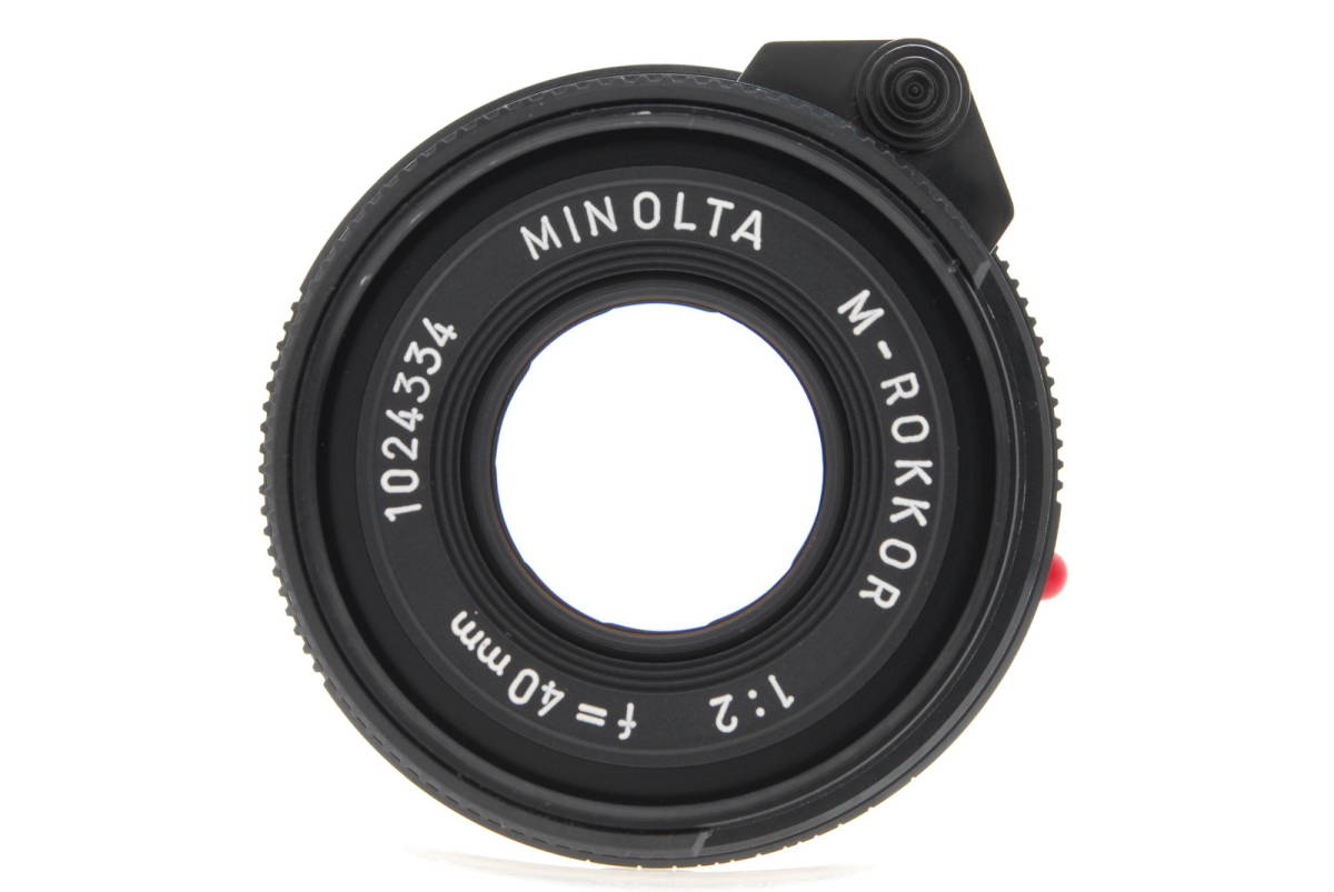 40mm Minolta M-Rokkor 2.0 QF Minolta⁄MS-Optics [AB-品]MINOLTA M