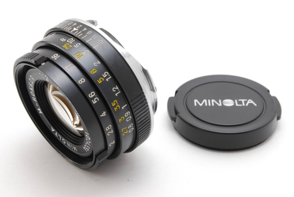 40mm Minolta M-Rokkor 2.0 QF Minolta⁄MS-Optics [AB-品]MINOLTA M