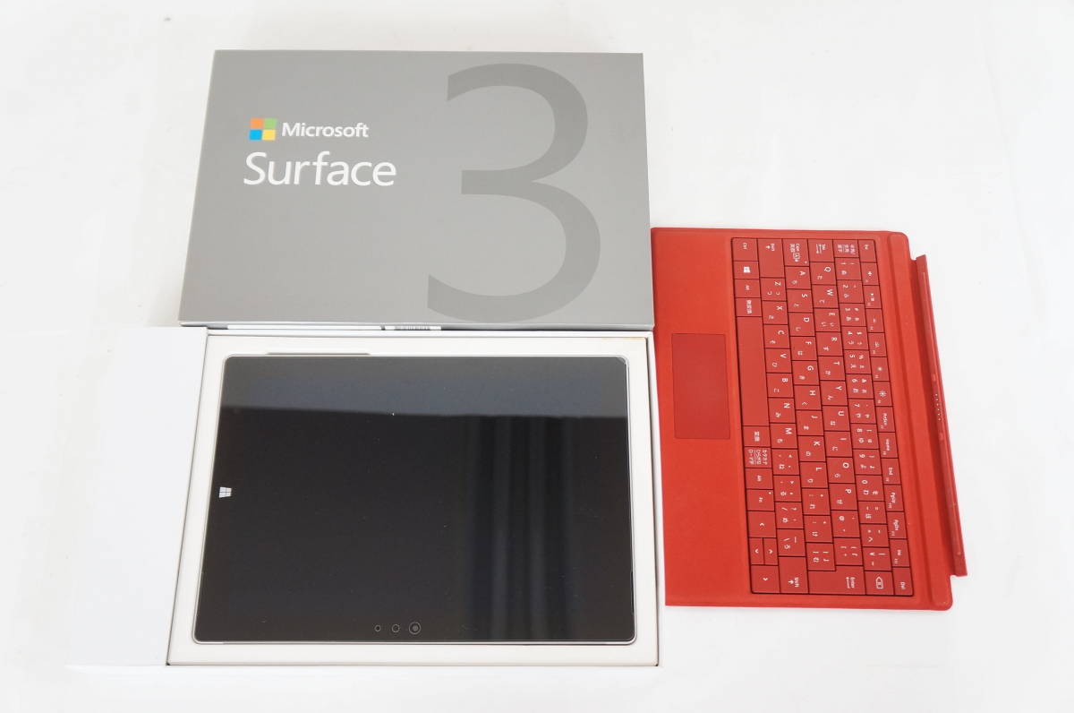 【初期化済】surface3 Microsoft ノートパソコン/タブレットPC 初期化済 microsoft マイクロソフト Surface3 Windows タブレット