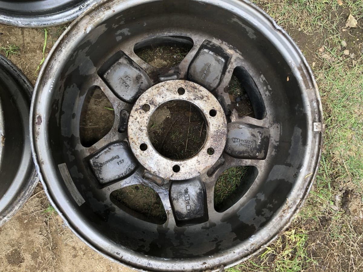 ブラッドレーV BRADLEY V 16×8J-25 PCD139.7 6穴 4本セット 4×4 