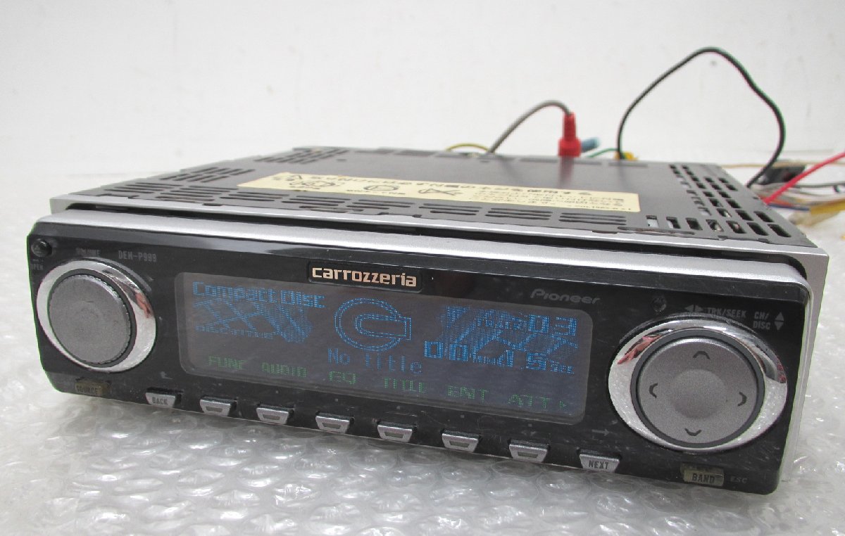 DEH-P999 Carrozzeria Pioneer Player CD carrozzeria Car Audio 1DIN