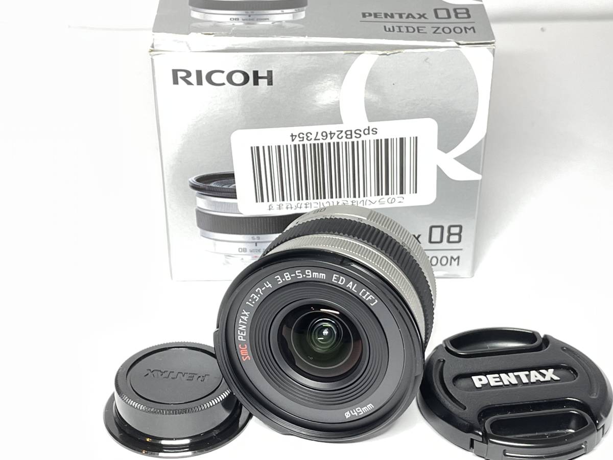 ペンタックス Q用 3.8-5.9mm F3.7-4 08 WIDE ZOOM