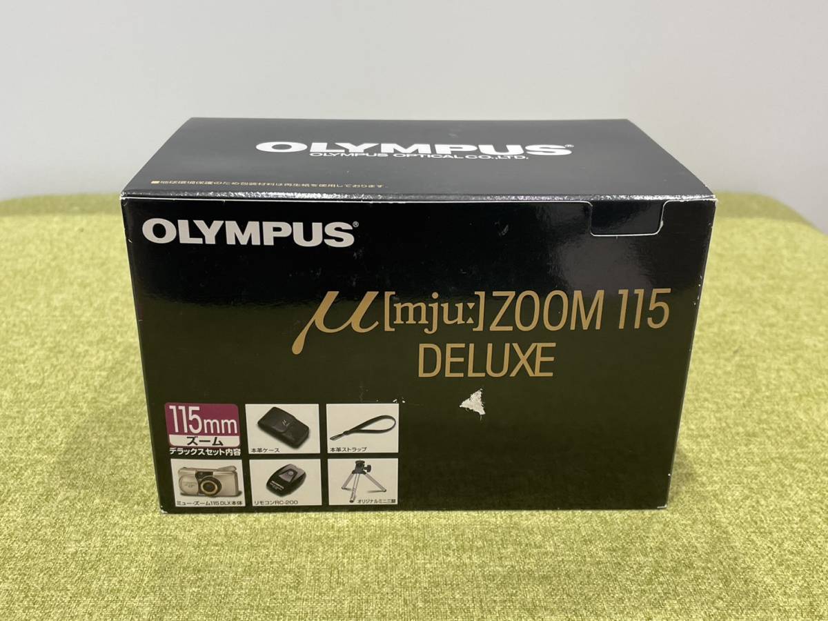 3555 カメラ オリンパス OLYMPUS ミュー【mju:】ZOOM115 DELUXE 38