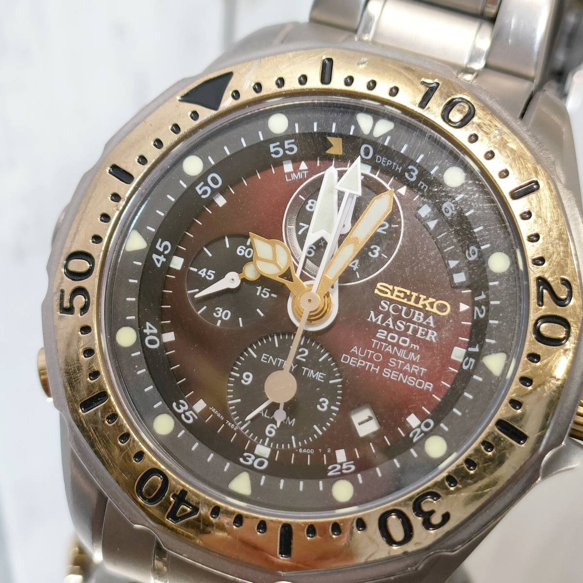 セイコー スキューバマスター SEIKO SCUBA MASTER 200m 7K52-6A00 