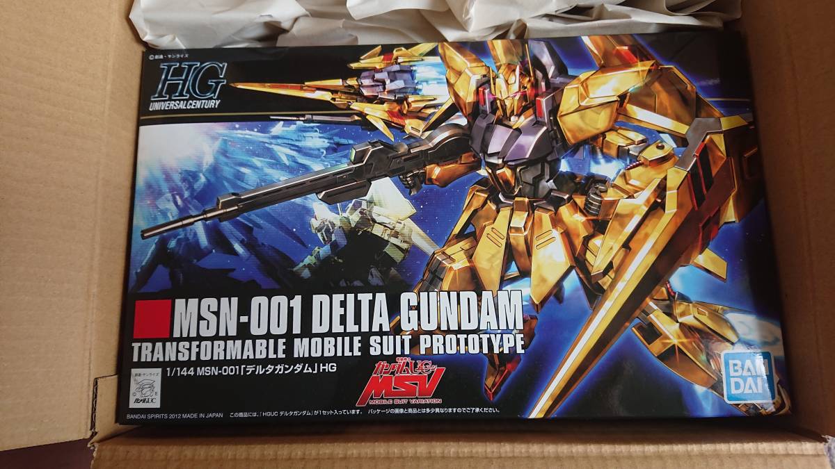 1⁄144 HGUC MSN-001 デルタガンダム | (機動戦士ガンダムUC) 模型