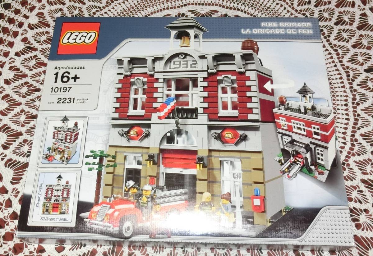 【驚きの破格値，得価】 LEGO 10197 レゴ クリエイター ファイヤーブリゲード Modular Buildings(その他)｜売買されたオークション情報、yahooの商品情報をアーカイブ公開 - オークファン その他