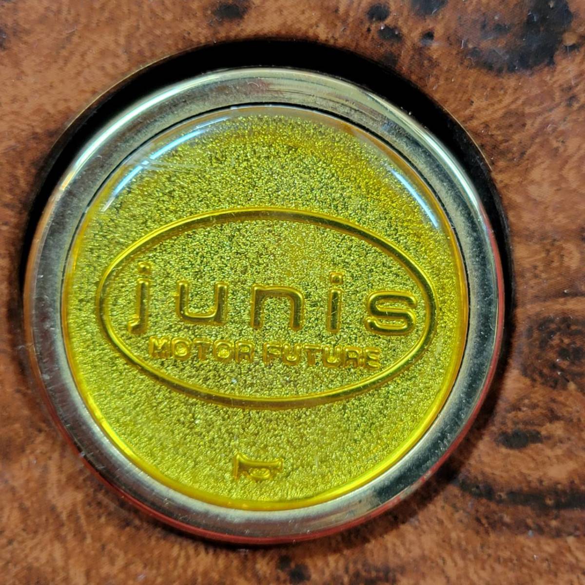 YH-4996 品 Junis ジャニス ステアリング ハンドル ウッドハンドルの