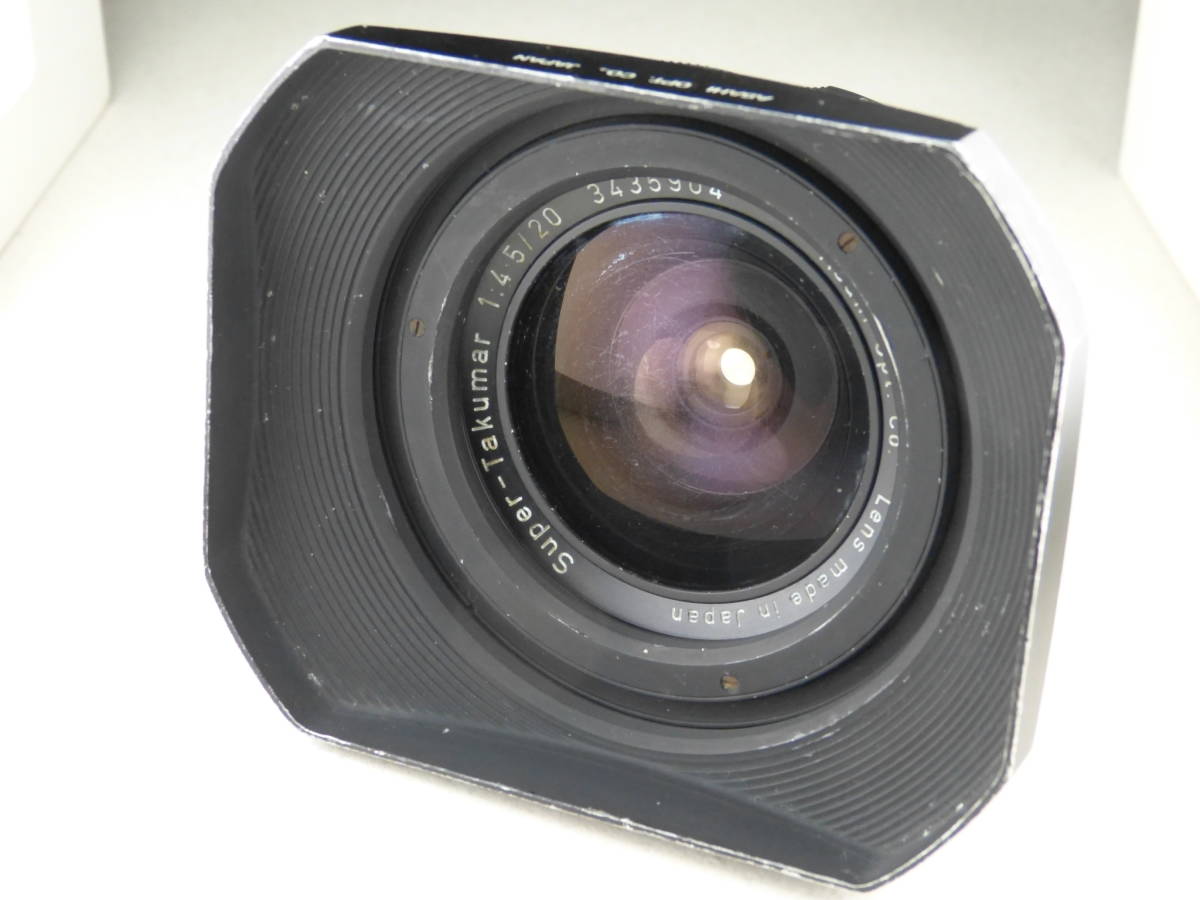ペンタックス スーパータクマー 20mmF4.5 オールドレンズ PENTAX SUPER