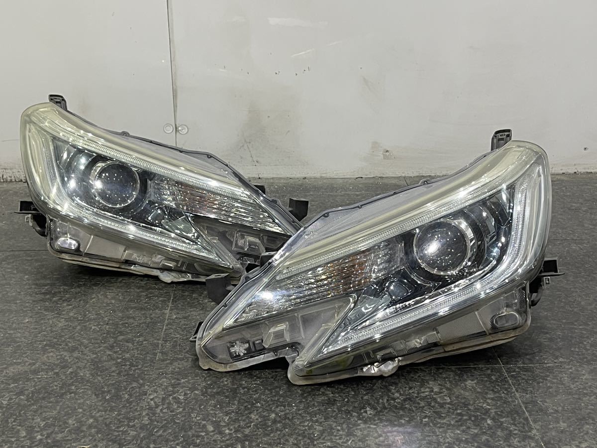 ☆点灯確認済☆ GRX130 中期 マークX 純正ヘッドライト左右SET HID