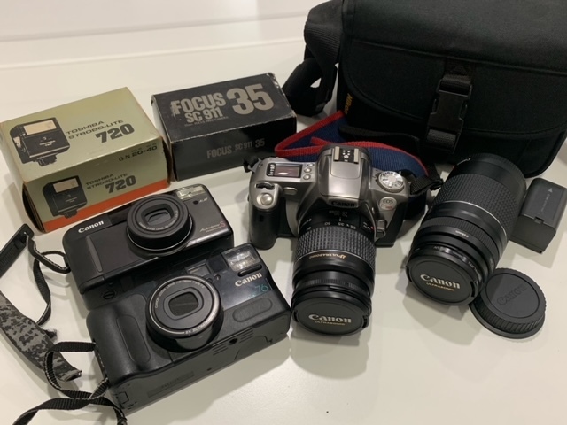 Canon カメラセット（EOS Kiss Ⅲ L ボディEF28-80mm他） 日)カメラまとめ セット cannon キャノン EOS Kiss Ⅲ L AFレンズ EF28