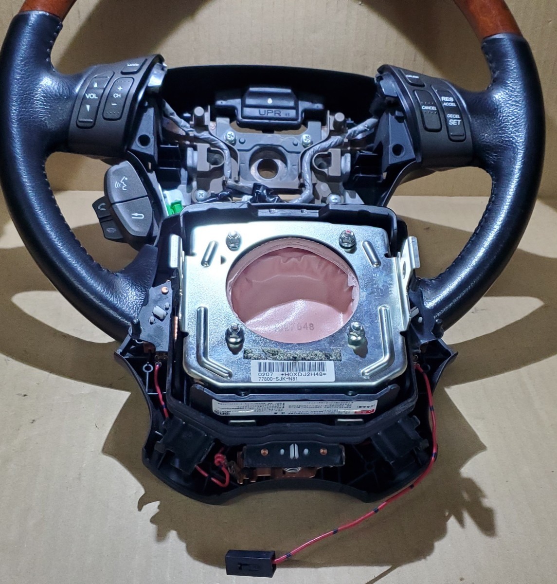 ホンダ　エリシオン　RR5　純正　木目調　ハンドル　ステアリング エリシオン - Yahoo!オークション : SOLA ハンドルカバーの通販