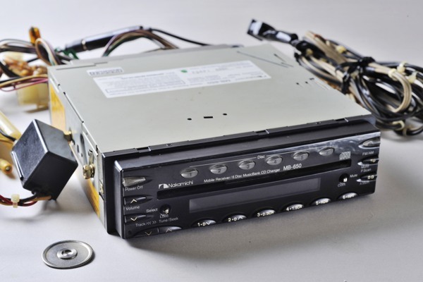 ■ジャンク品　Nakamichi MB-650 CD オーディオ 取扱説明書付き