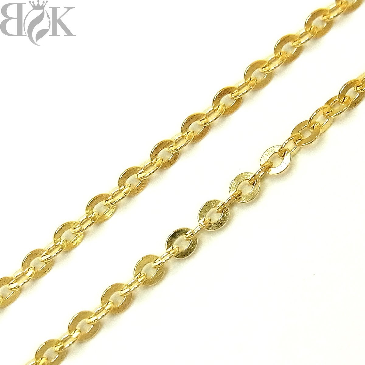 ウノアエレ 750 チェーンネックレス 3.2g 全長：38.5cm 幅：1.9mm 
