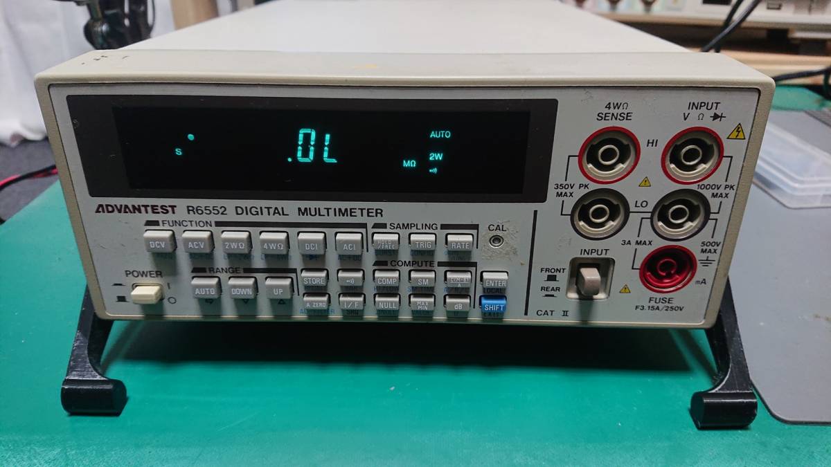 ADVANTEST R6552 5.5桁 デジタルマルチメーター アドバンテスト R6552