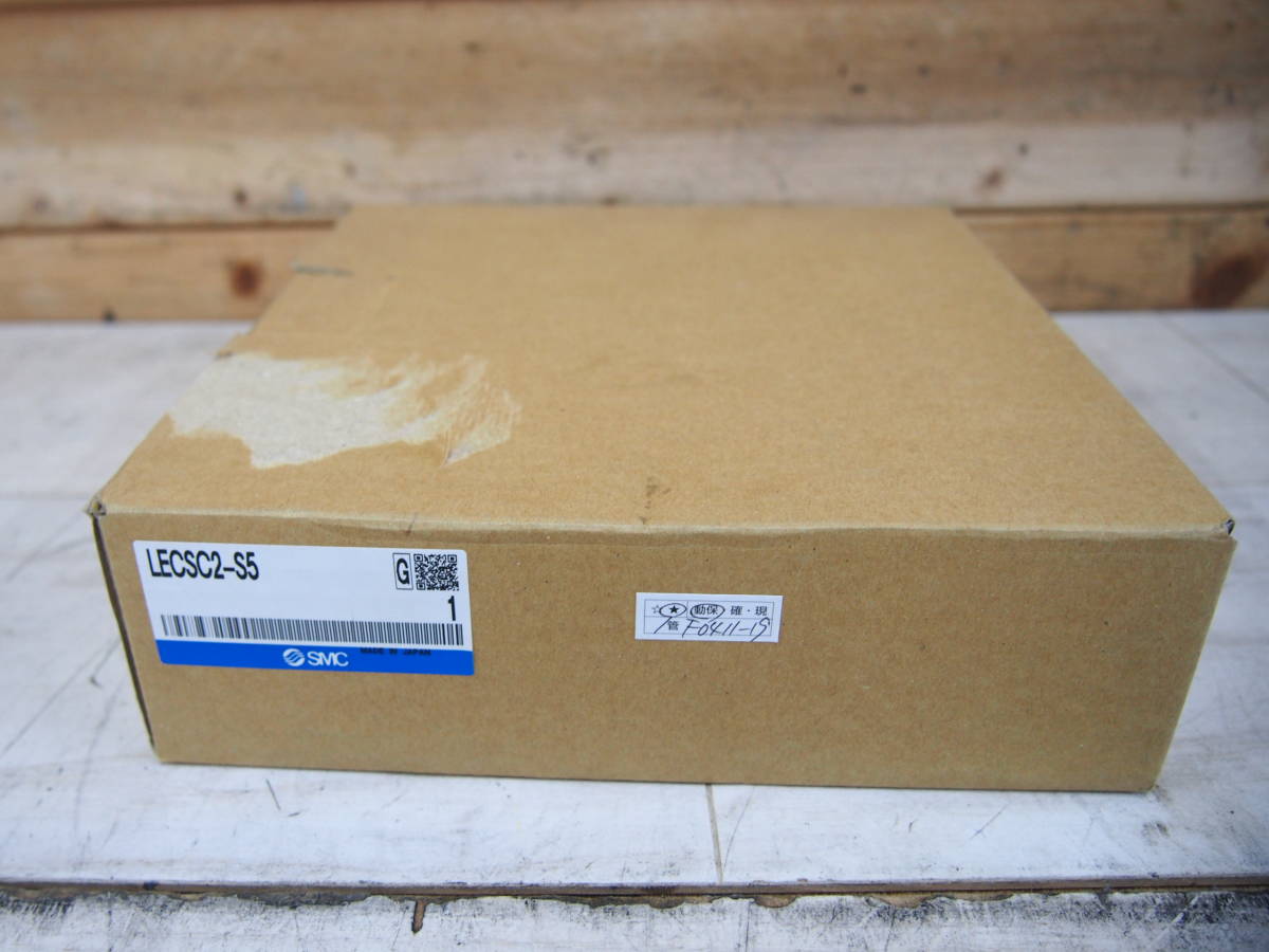 ★【F0411-19】 保管品 SMC サーボドライバー MR-J3-10T-LD LECSC2-S5 動作保証